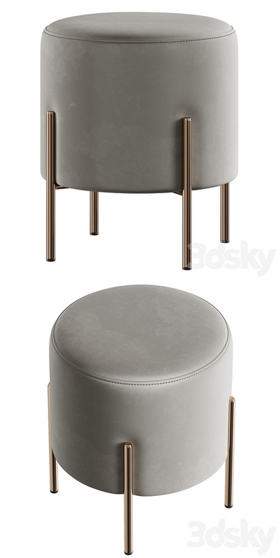 Pouf Gato Round by Cosmo